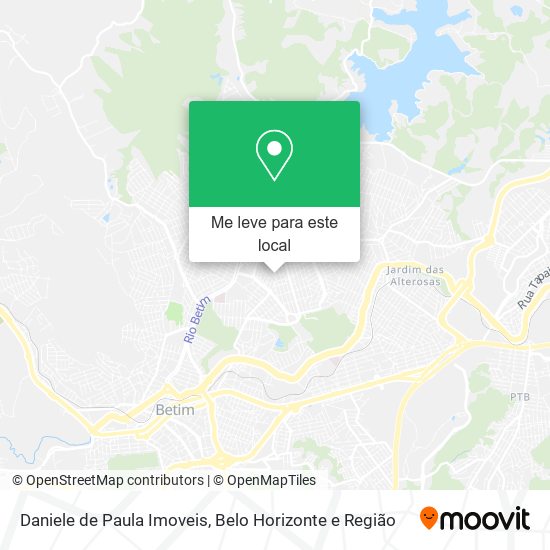 Daniele de Paula Imoveis mapa