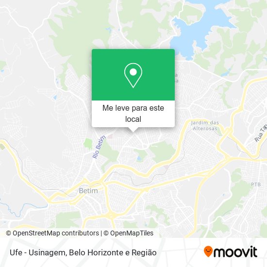 Ufe - Usinagem mapa