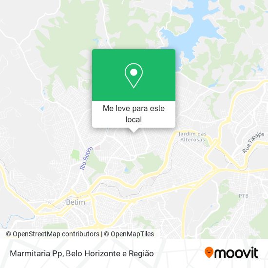 Marmitaria Pp mapa