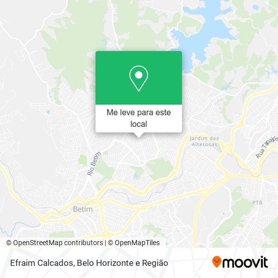 Efraim Calcados mapa