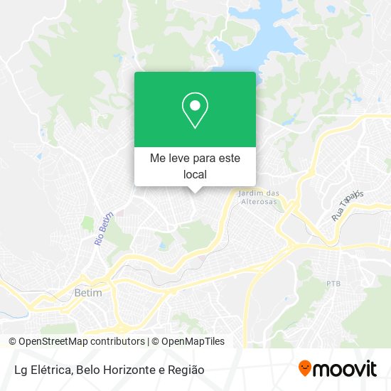 Lg Elétrica mapa
