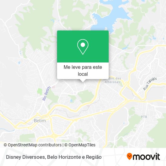Disney Diversoes mapa