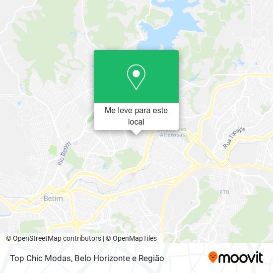 Top Chic Modas mapa