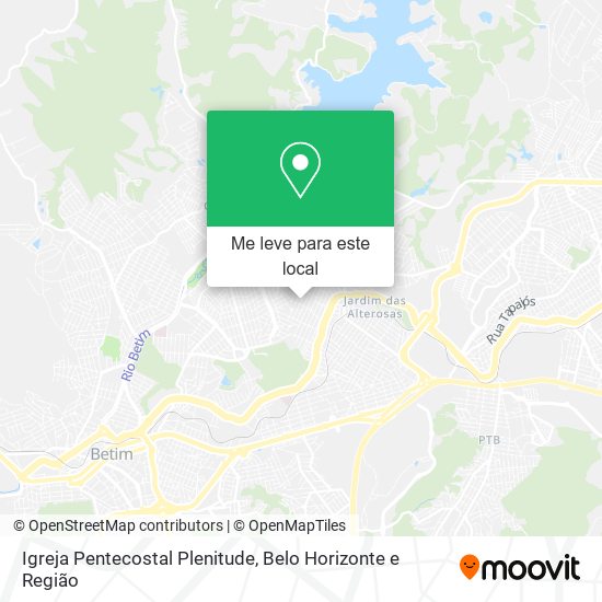 Igreja Pentecostal Plenitude mapa