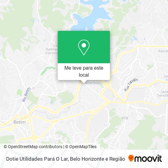 Dotie Utilidades Pará O Lar mapa
