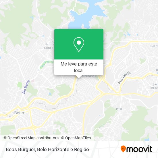 Bebs Burguer mapa