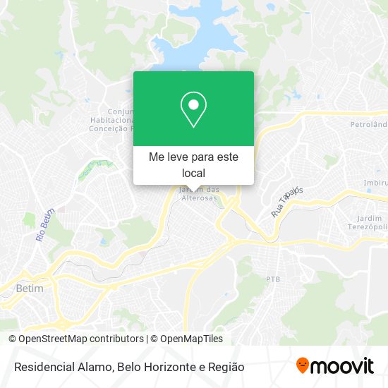 Residencial Alamo mapa