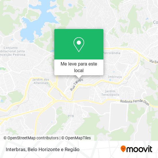 Interbras mapa