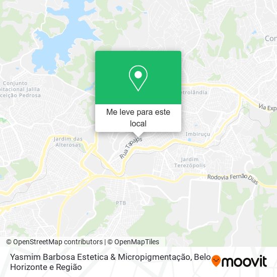 Yasmim Barbosa Estetica & Micropigmentação mapa
