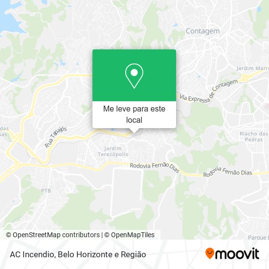 AC Incendio mapa