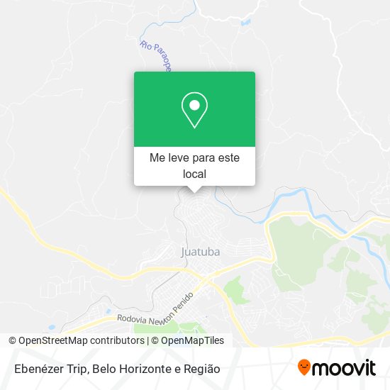 Ebenézer Trip mapa
