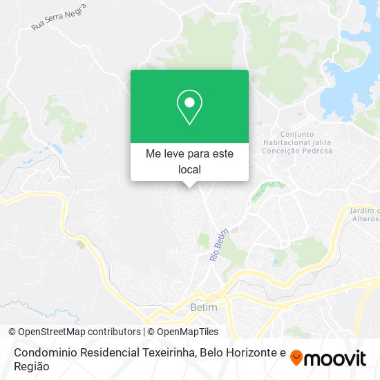 Condominio Residencial Texeirinha mapa
