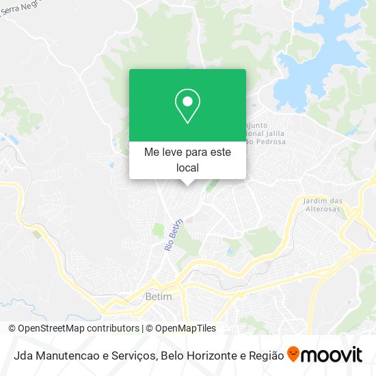 Jda Manutencao e Serviços mapa