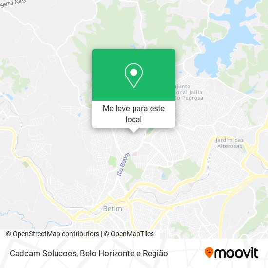 Cadcam Solucoes mapa