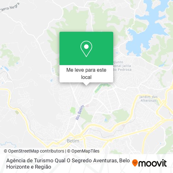 Agência de Turismo Qual O Segredo Aventuras mapa