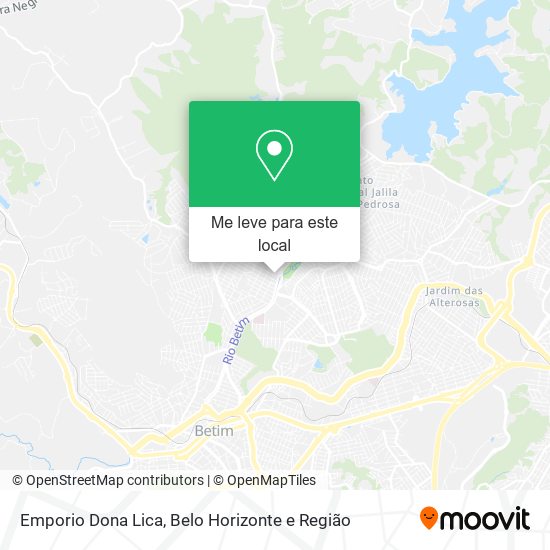 Emporio Dona Lica mapa