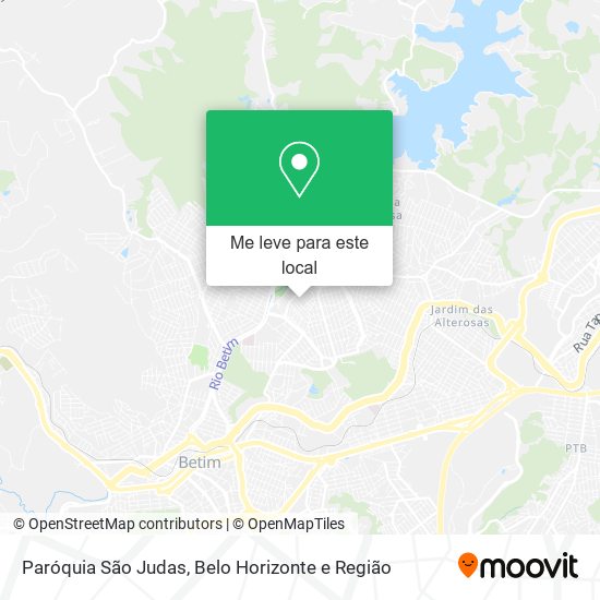 Paróquia São Judas mapa