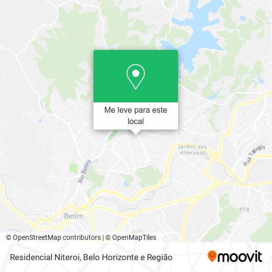 Residencial Niteroi mapa