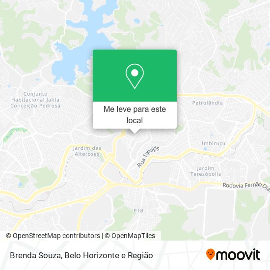 Brenda Souza mapa