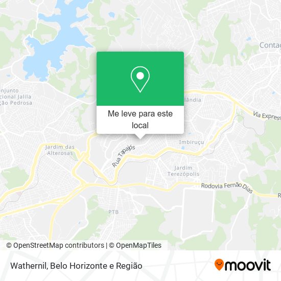 Wathernil mapa