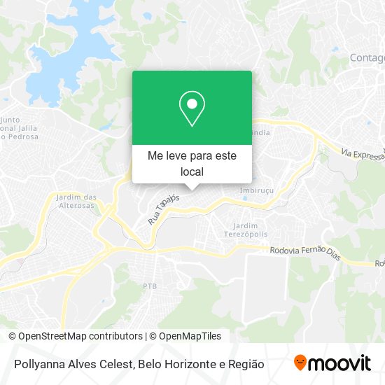 Pollyanna Alves Celest mapa