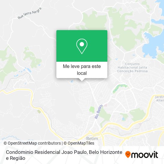 Condominio Residencial Joao Paulo mapa