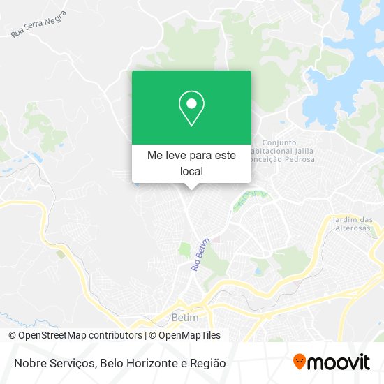 Nobre Serviços mapa