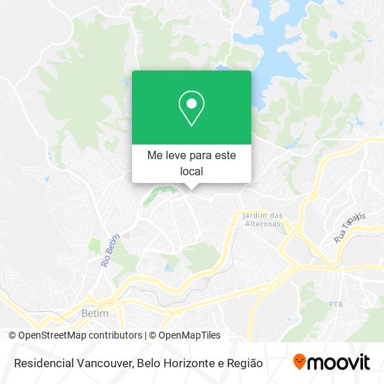 Residencial Vancouver mapa