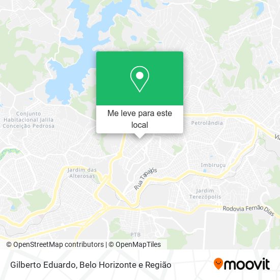 Gilberto Eduardo mapa
