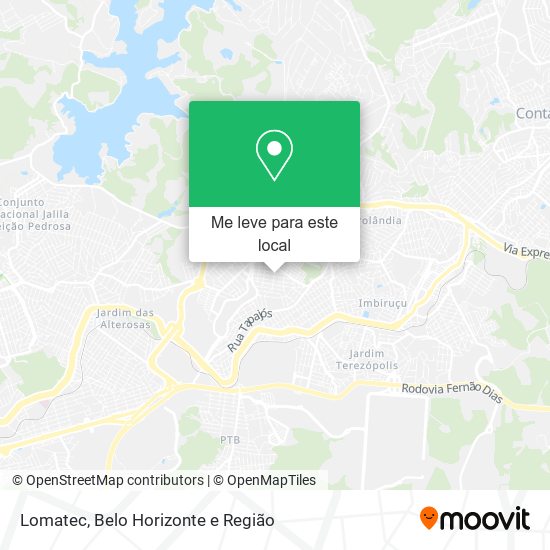 Lomatec mapa