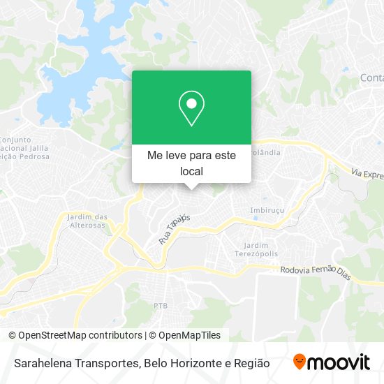 Sarahelena Transportes mapa