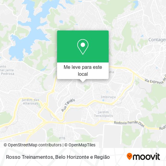 Rosso Treinamentos mapa