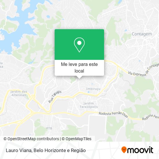 Lauro Viana mapa