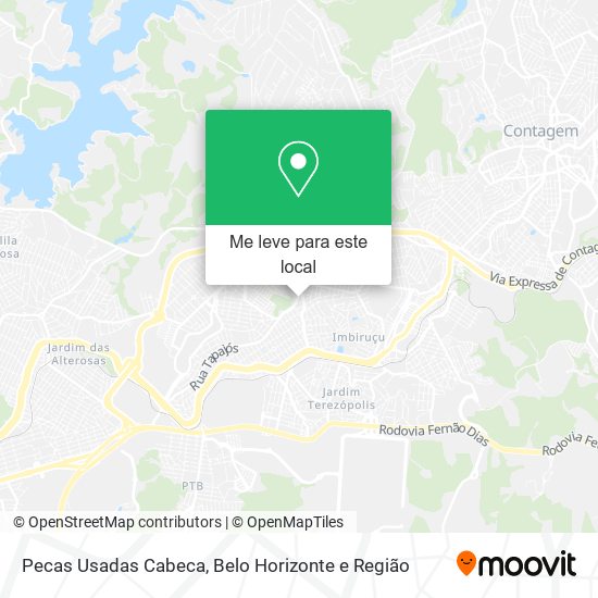 Pecas Usadas Cabeca mapa