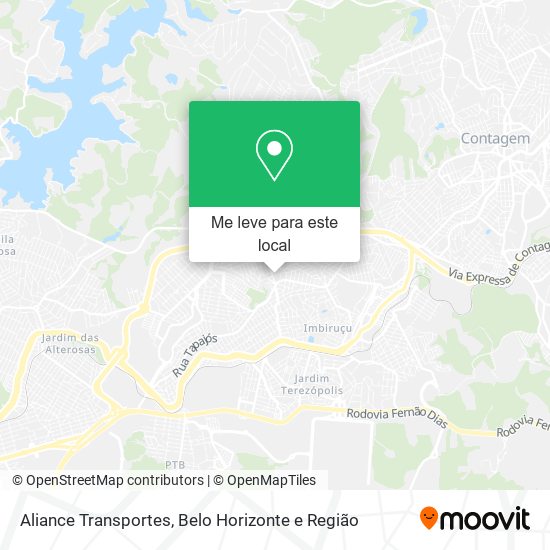 Aliance Transportes mapa