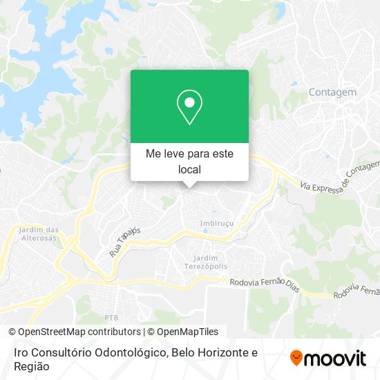 Iro Consultório Odontológico mapa