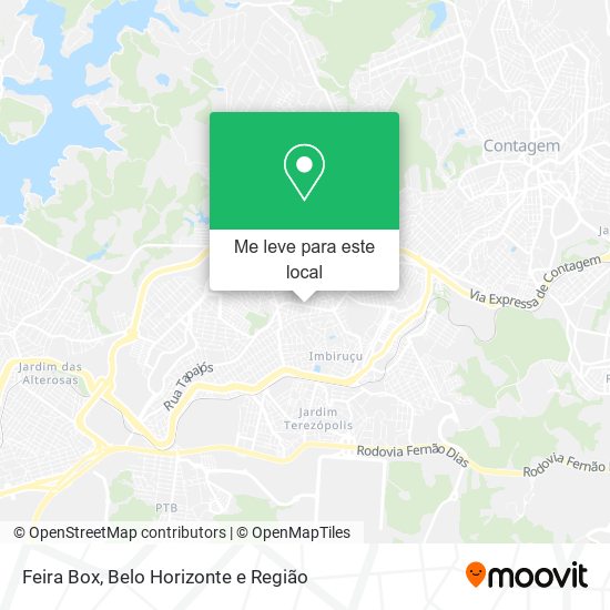 Feira Box mapa