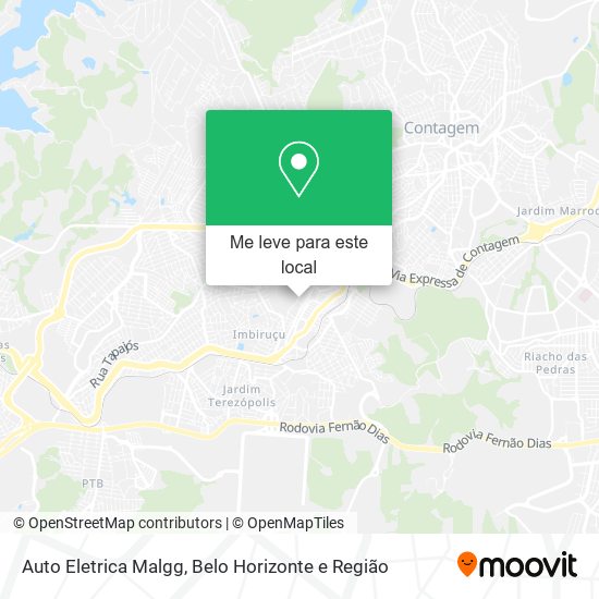 Auto Eletrica Malgg mapa