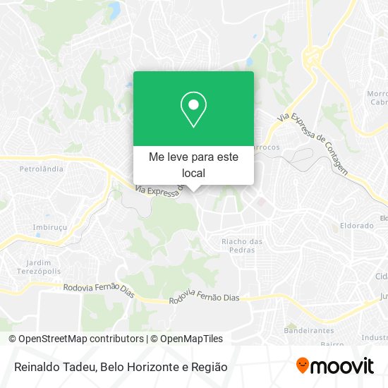 Reinaldo Tadeu mapa
