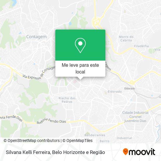 Silvana Kelli Ferreira mapa