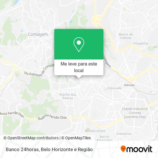 Banco 24horas mapa