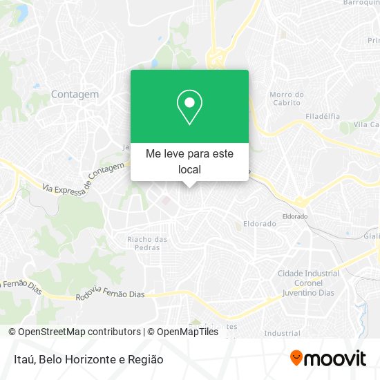 Itaú mapa