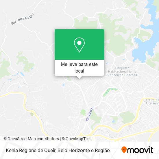 Kenia Regiane de Queir mapa