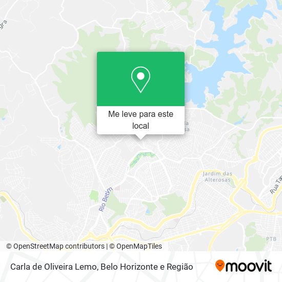Carla de Oliveira Lemo mapa