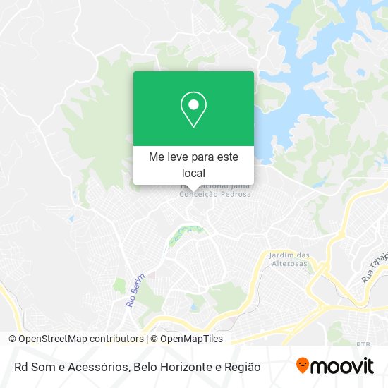 Rd Som e Acessórios mapa