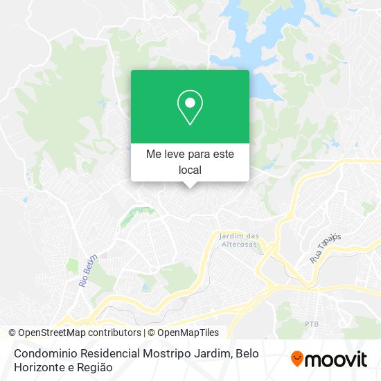 Condominio Residencial Mostripo Jardim mapa