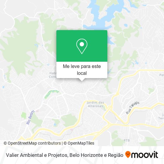 Valier Ambiental e Projetos mapa