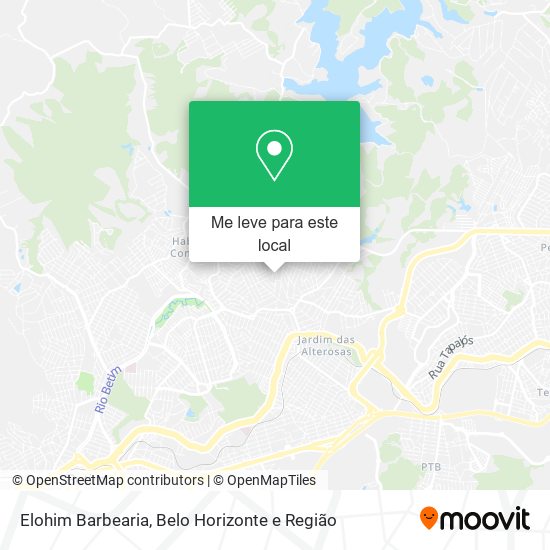 Elohim Barbearia mapa