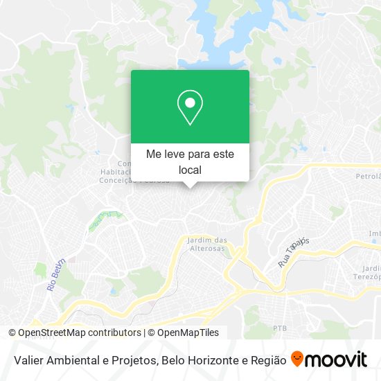 Valier Ambiental e Projetos mapa