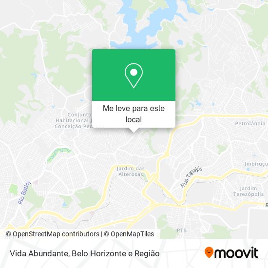 Vida Abundante mapa